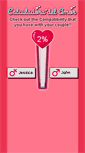 Mobile Screenshot of calculatoroflove.com